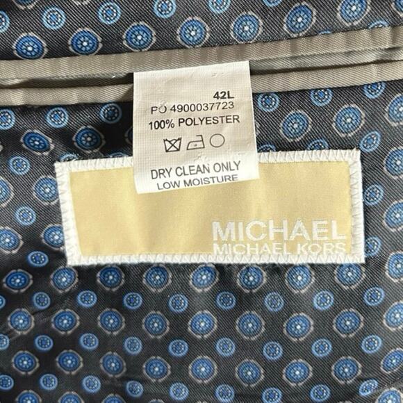 Michael Kors Men’s Corduroy Modern Fit Blazer/Sport Coat Brown Size 42L - Picture 10 of 10